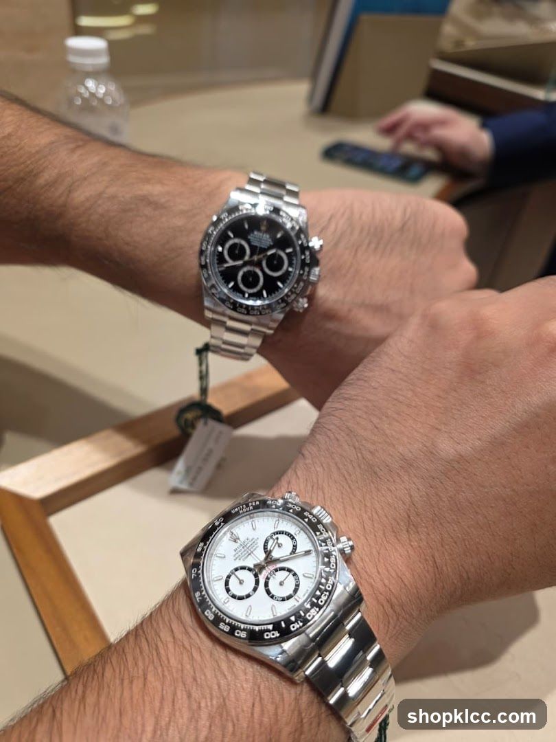 Two Rolex Daytona Watches