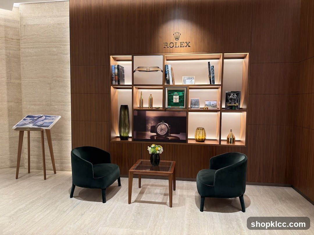 Rolex Display Area