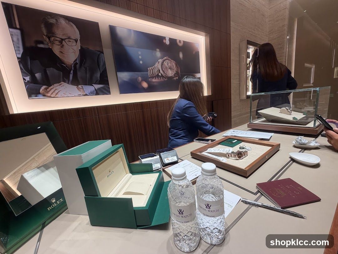 Rolex Store Display