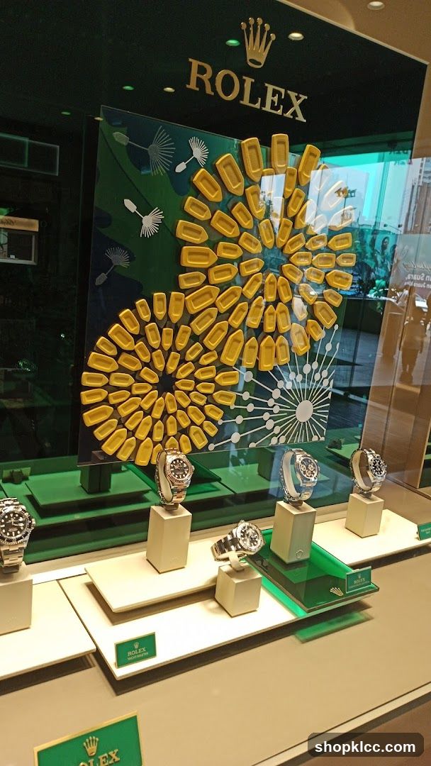 Rolex Watch Display