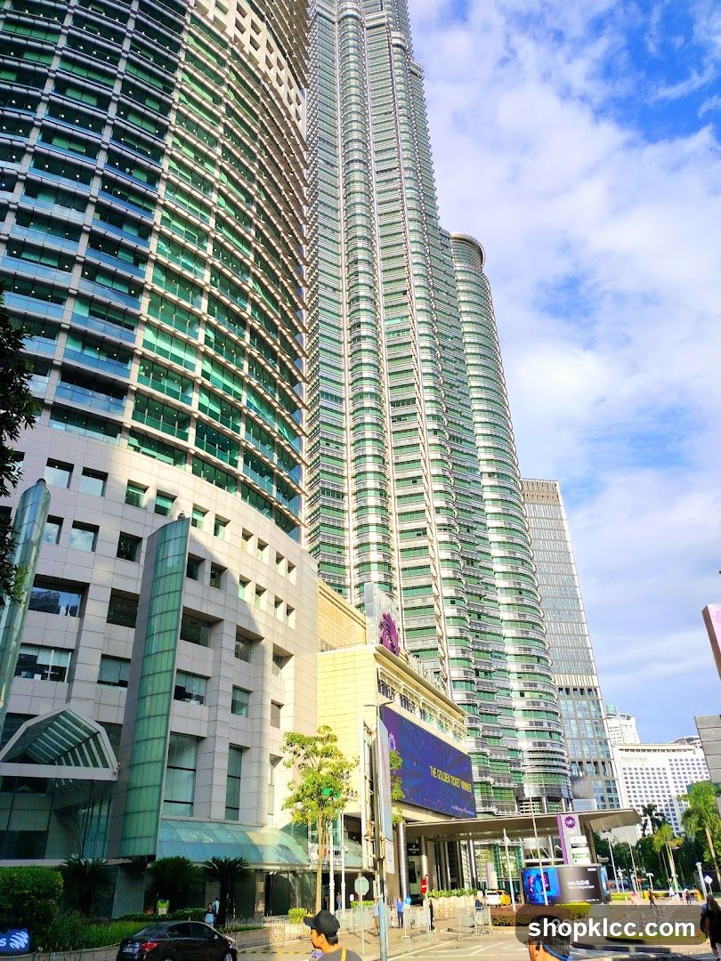 Petronas Towers and surrounding buildings