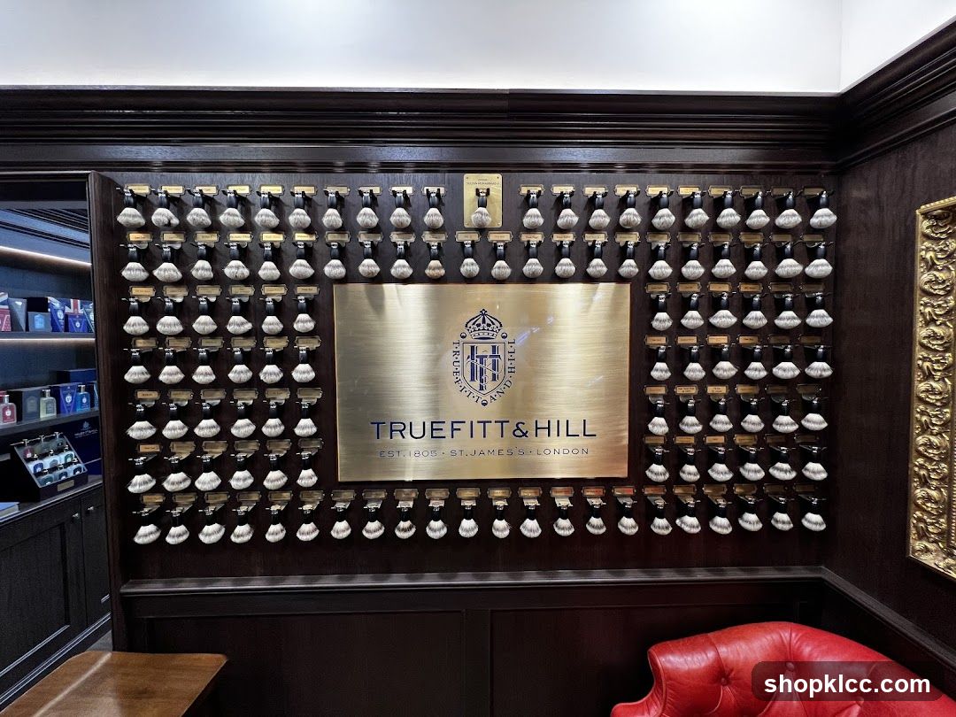Shaving Brushes Display