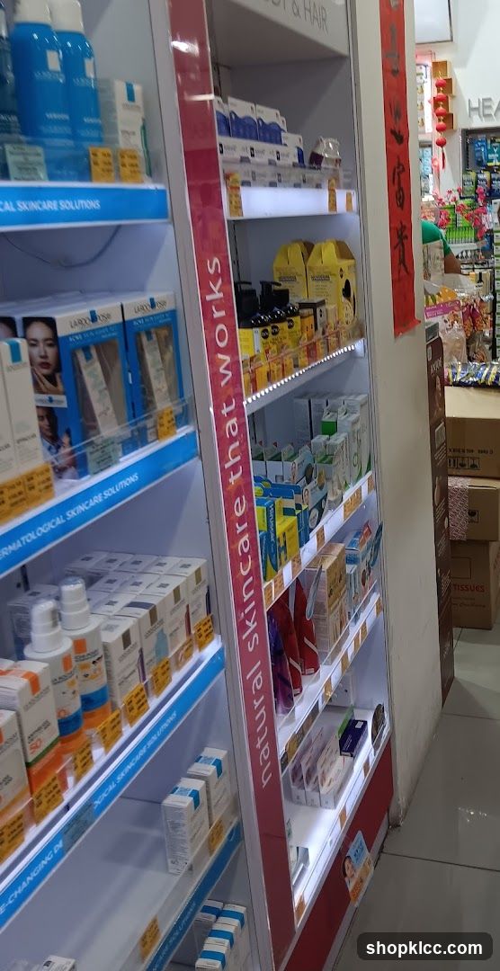 Skincare Products Display