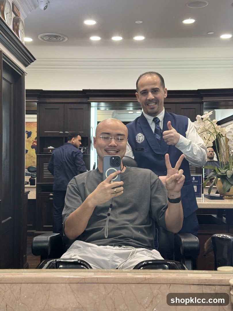 Barber and Client