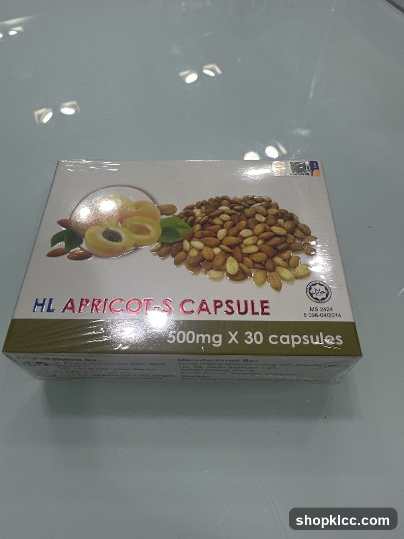 HL Apricot-S Capsule Box