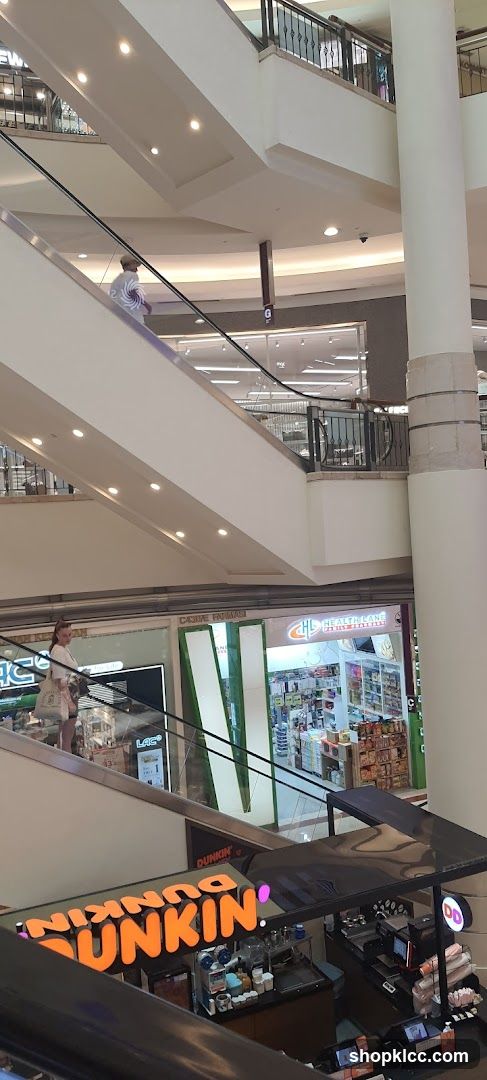 Dunkin' and Health Lane Stores in Mall