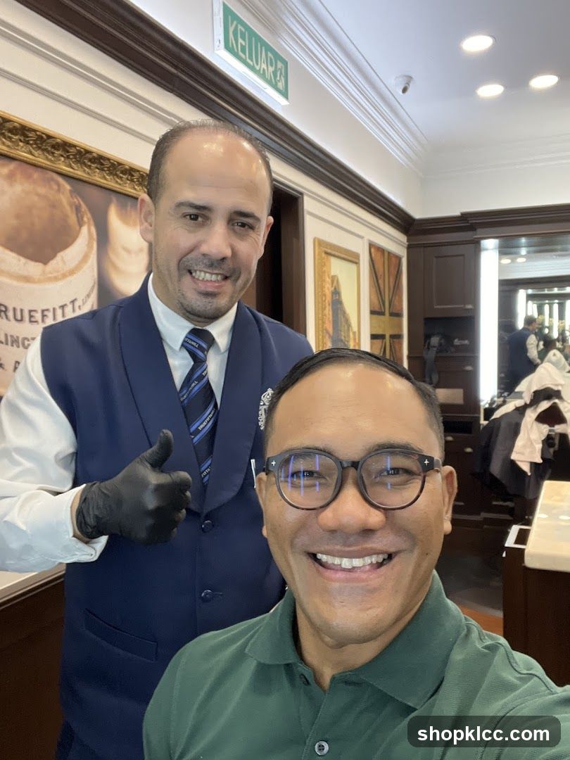 Barber and Customer
