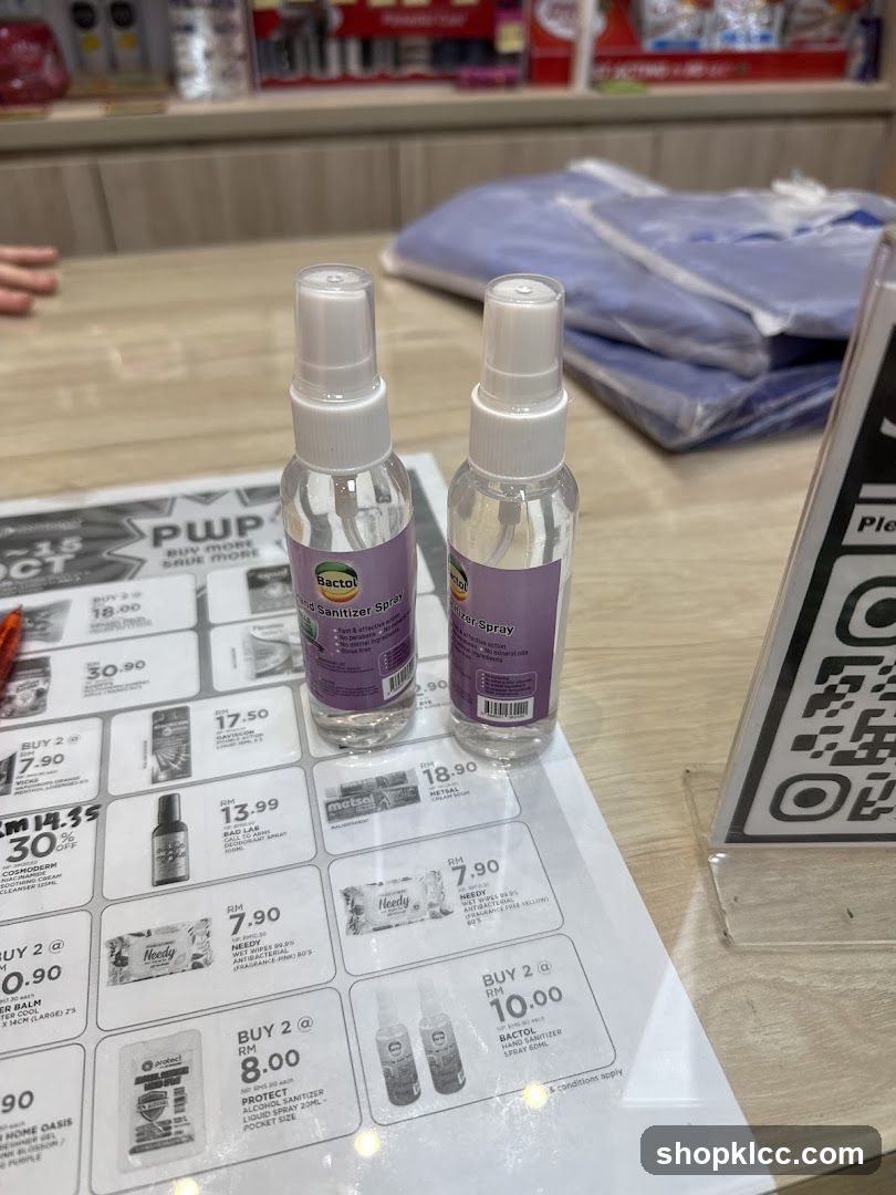 Hand Sanitizer Promotion