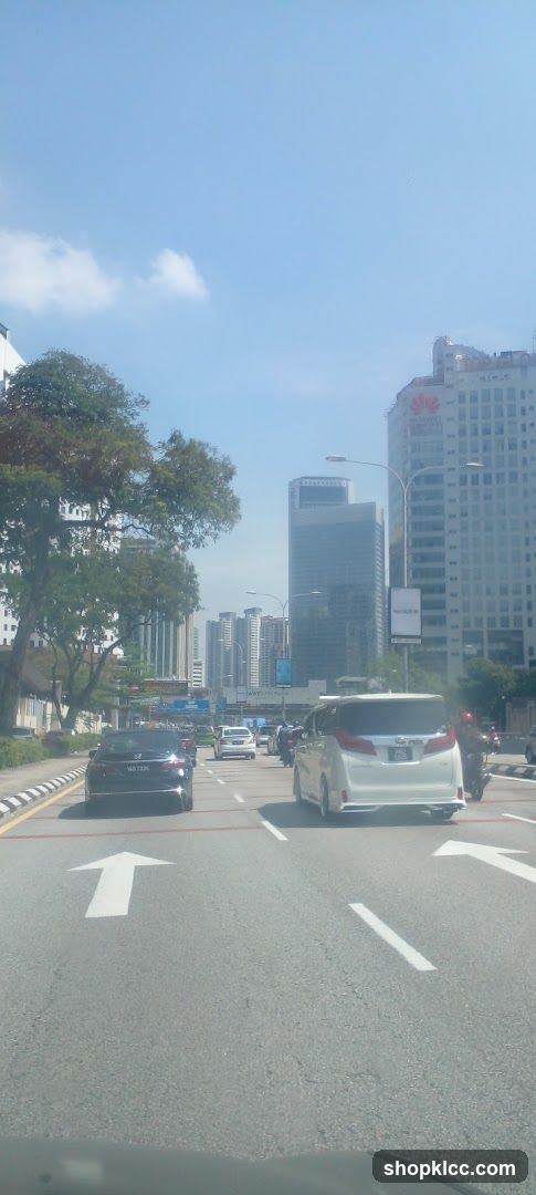 City Street with Traffic