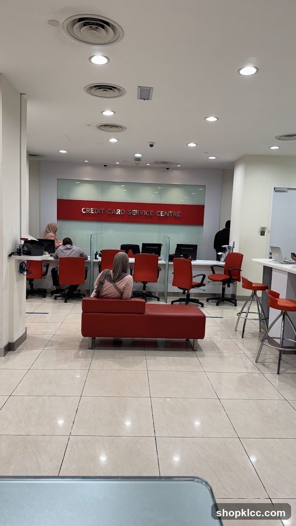Credit Card Service Centre Interior