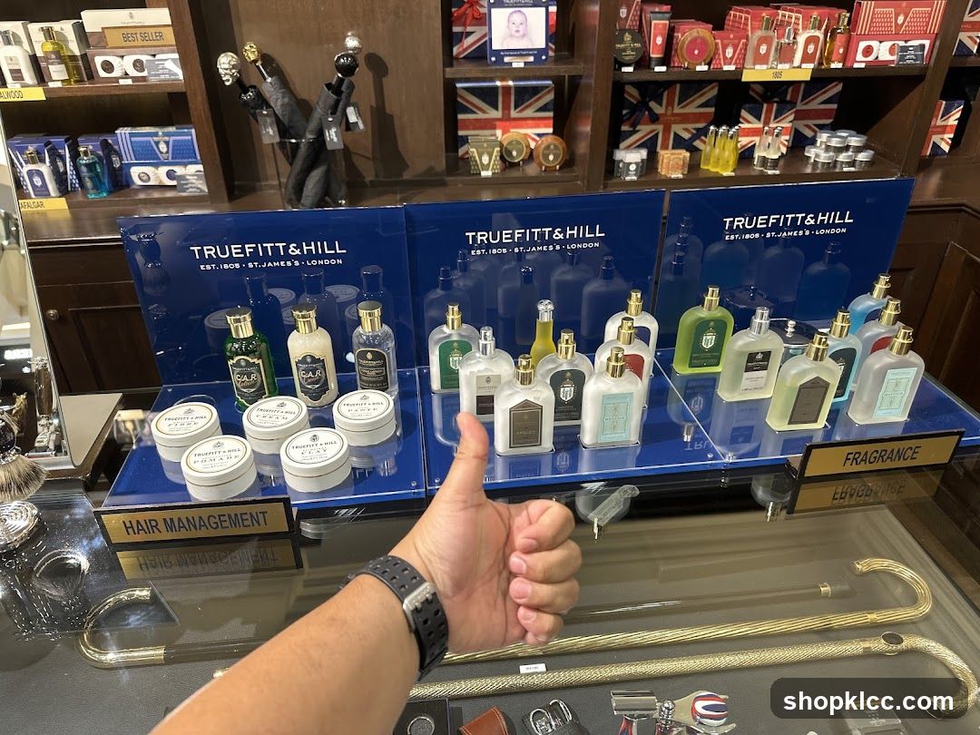 Truefitt & Hill Display