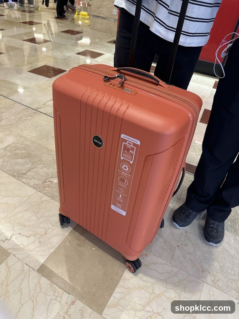 Orange Suitcase