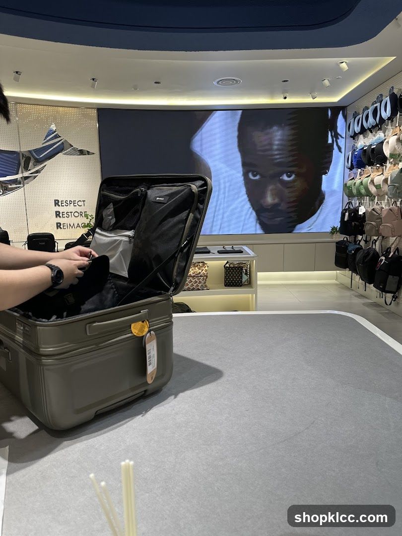 Luggage Store Display