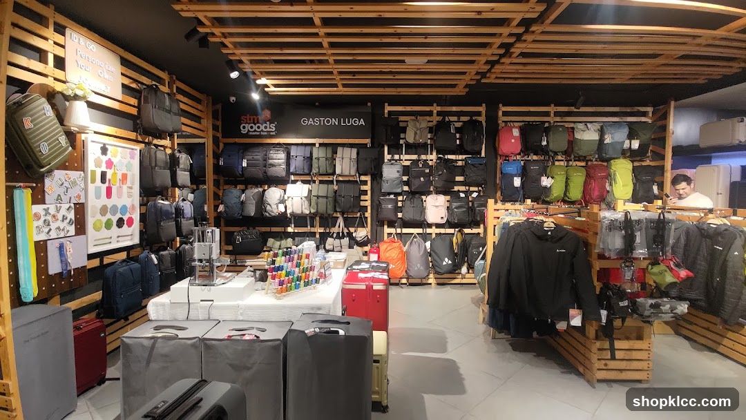 Backpack Store Interior