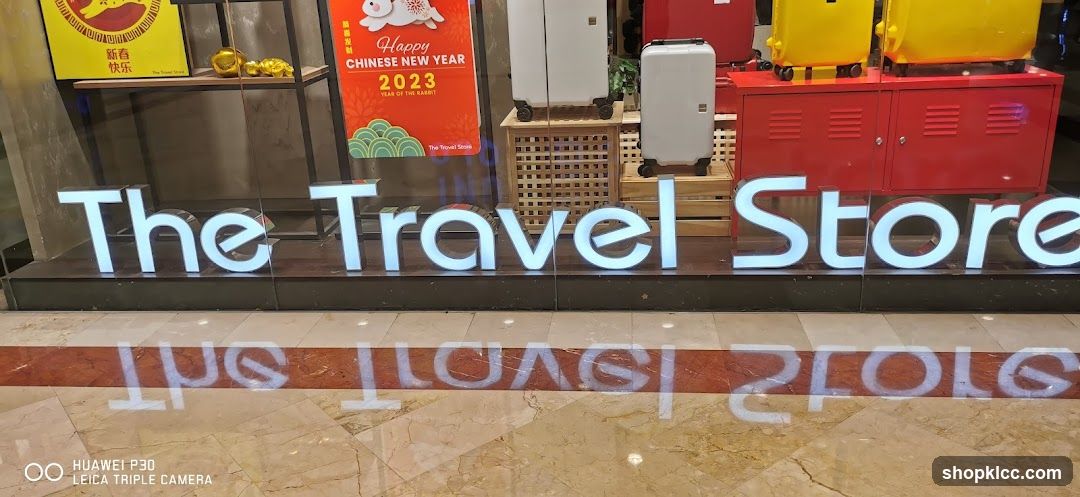 The Travel Store Window Display