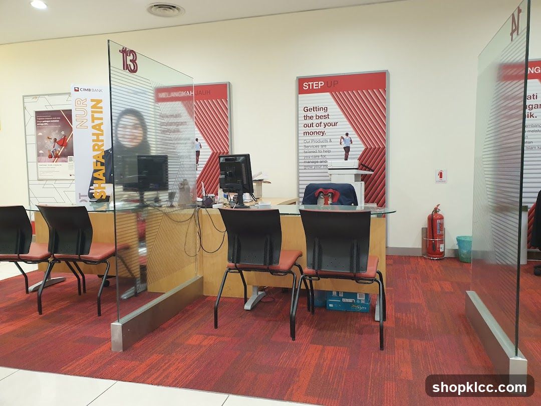 Bank Counter Area