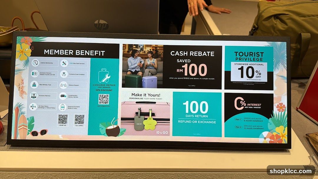 Promotional Display Screen