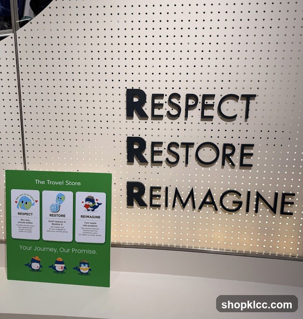 The Travel Store Sustainability Message