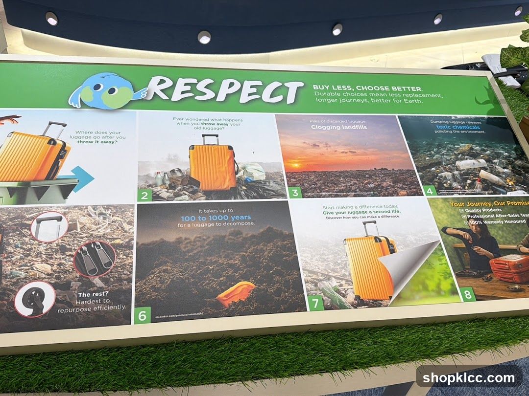 Respect Luggage Display