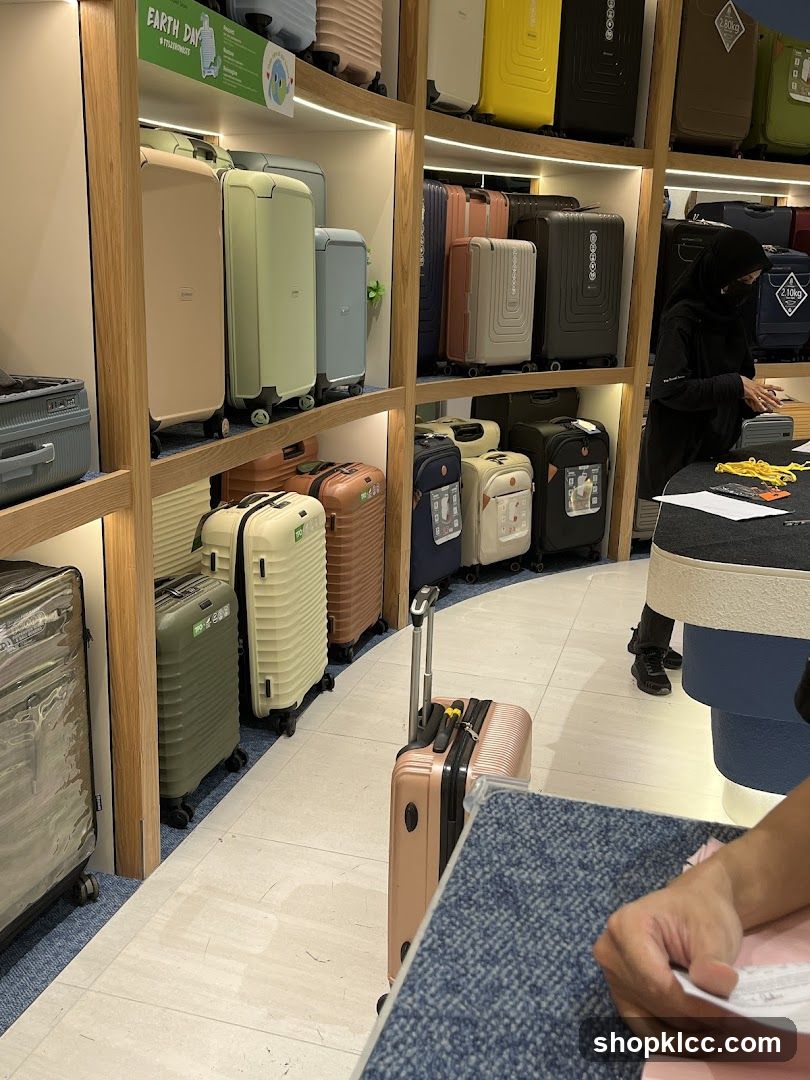 Luggage Store Display