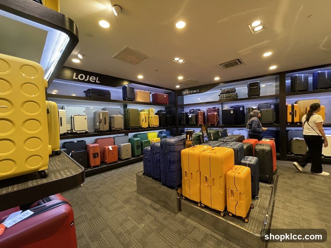 Luggage Store Interior