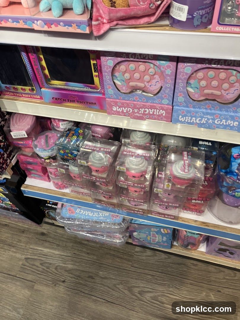 Toys and Games Display