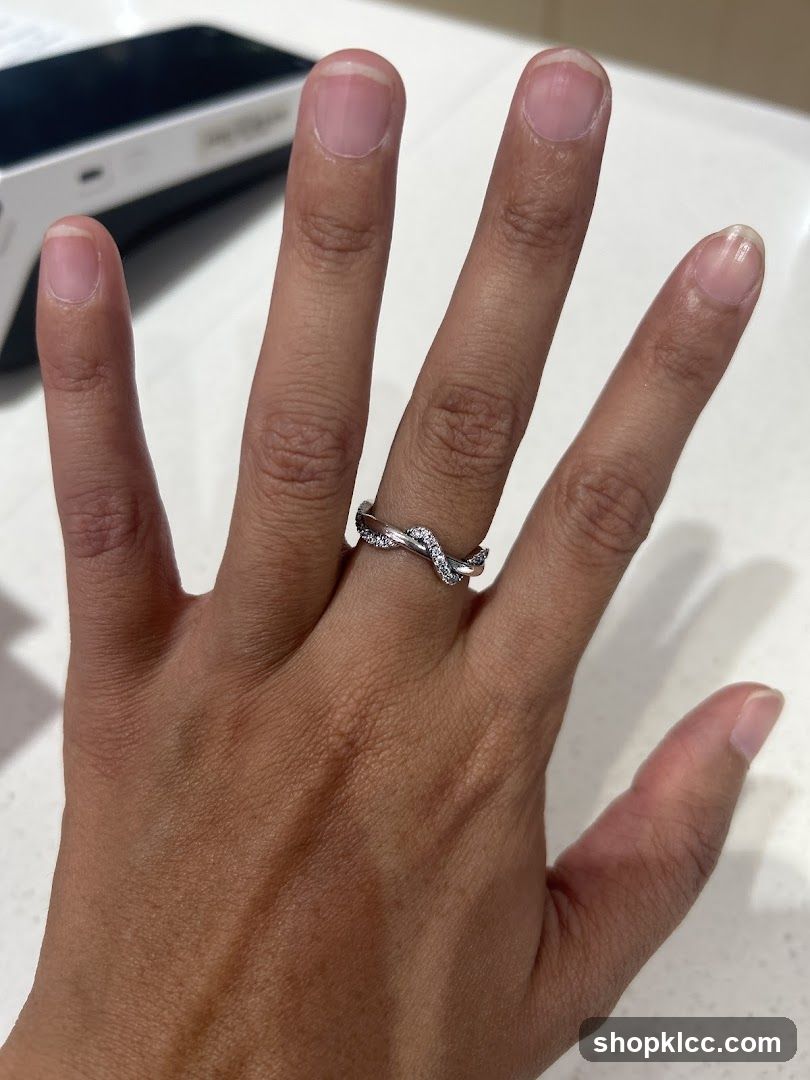 Diamond Infinity Ring