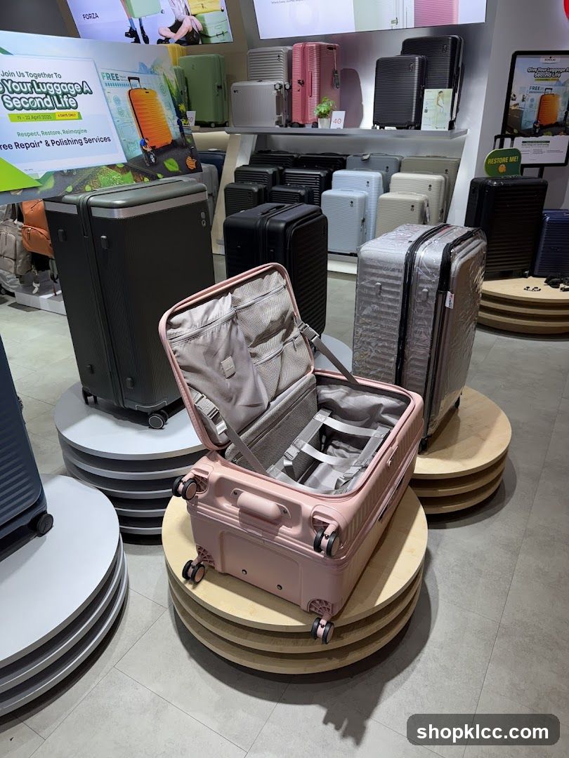 Luggage Store Display
