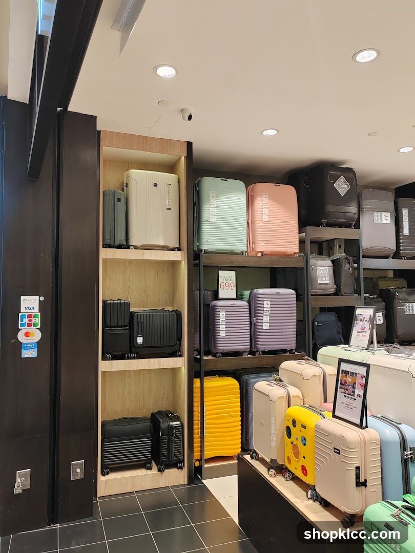 Luggage Store Display