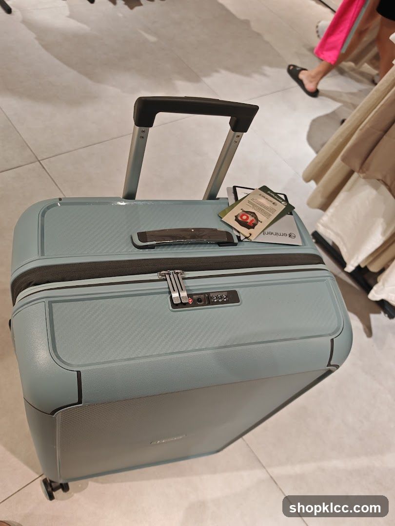 Light Blue Suitcase