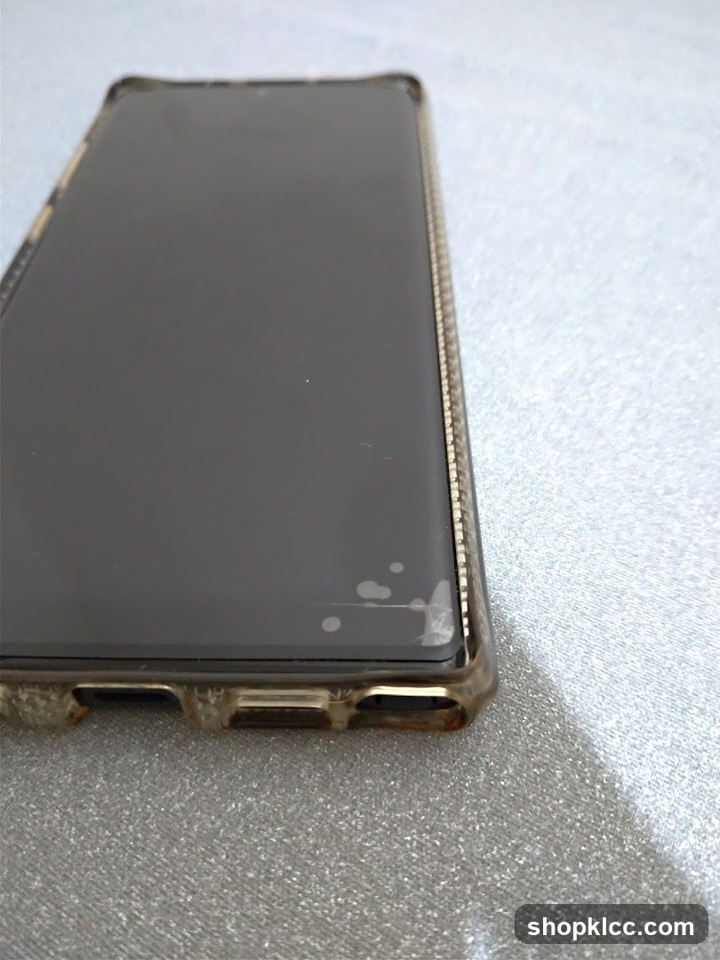 Smartphone in a case