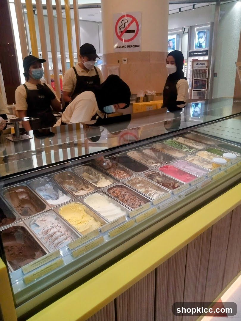 Ice Cream Display