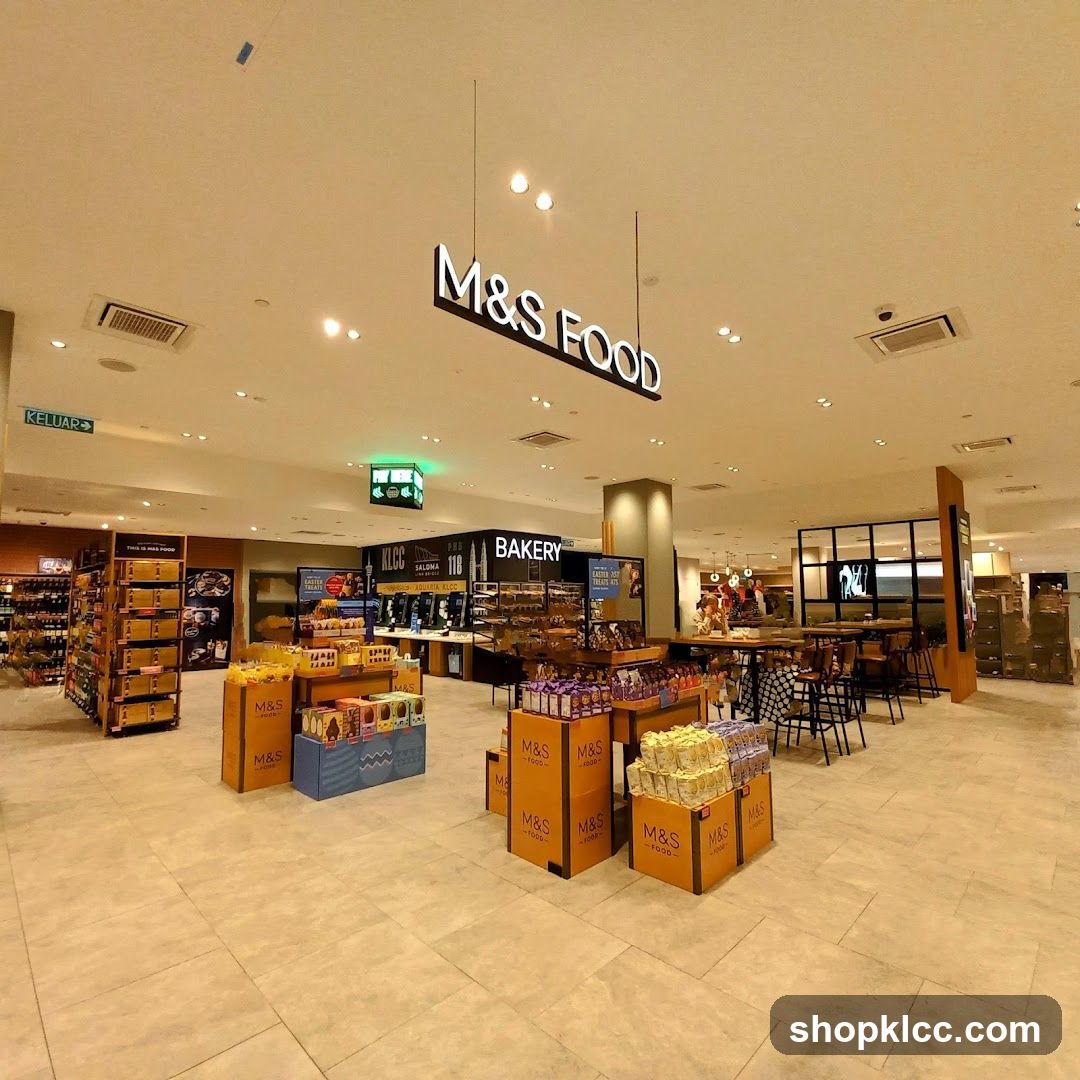 M&S Food Store Interior