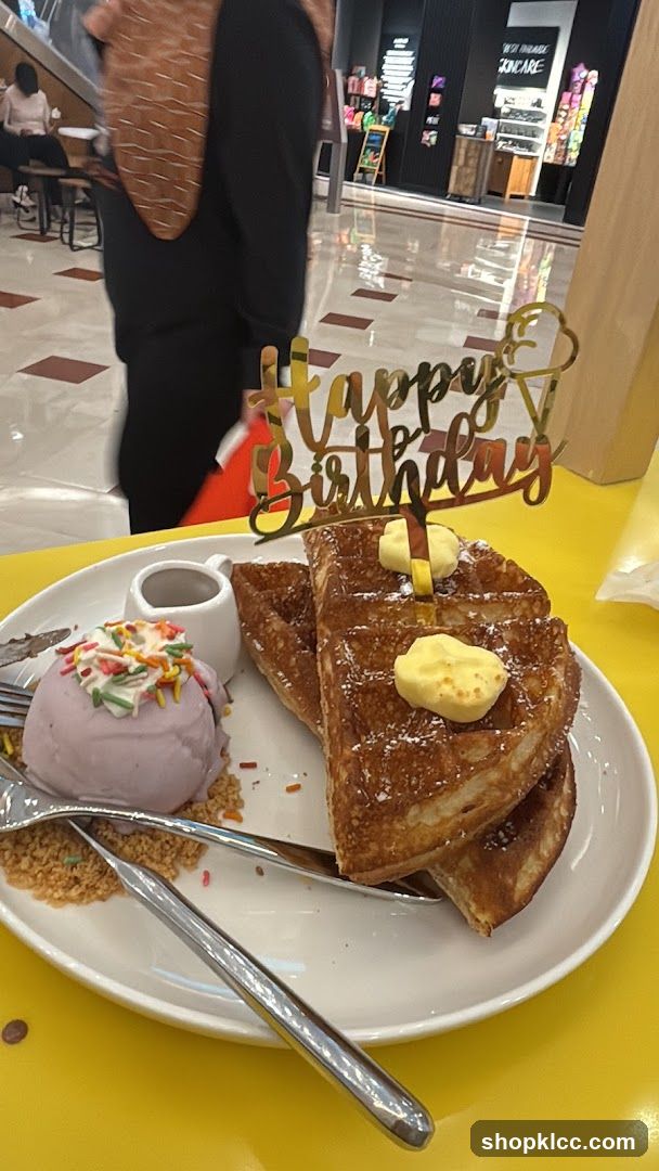 Birthday Waffles