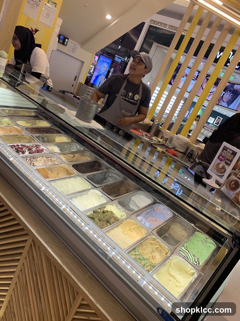 Ice Cream Display