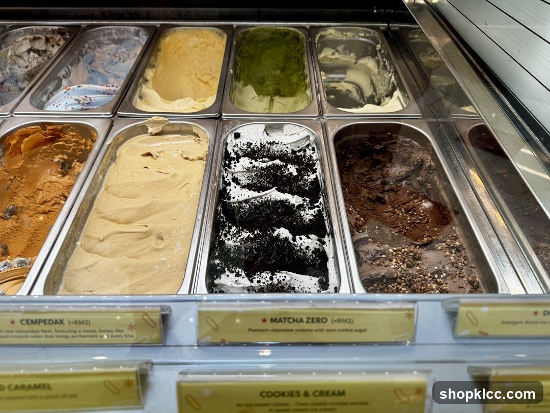 Ice Cream Display