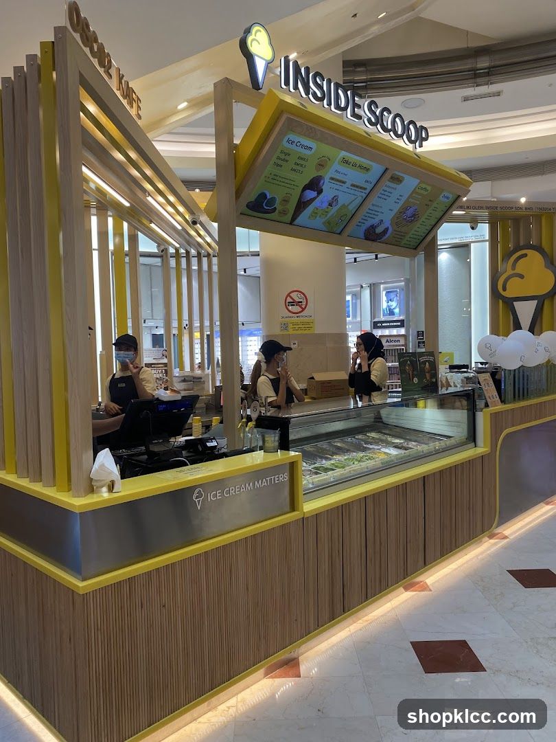 Ice Cream Shop Counter