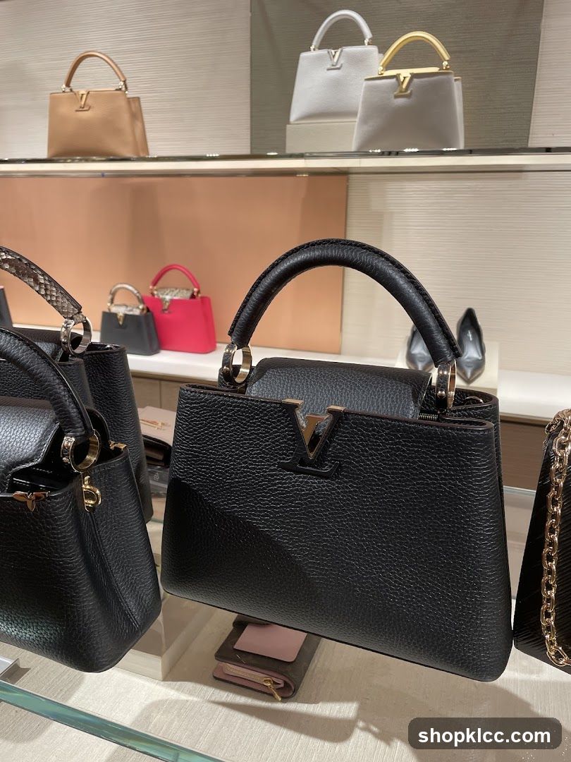 Handbags on Display