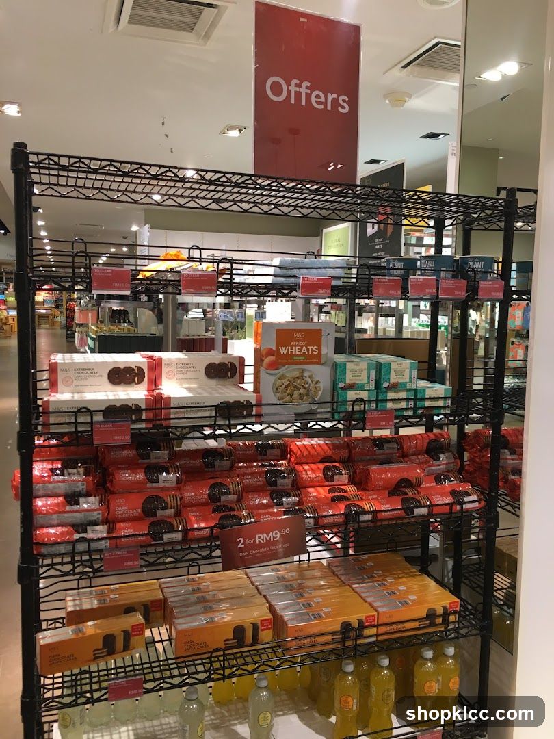 M&S Offers Display
