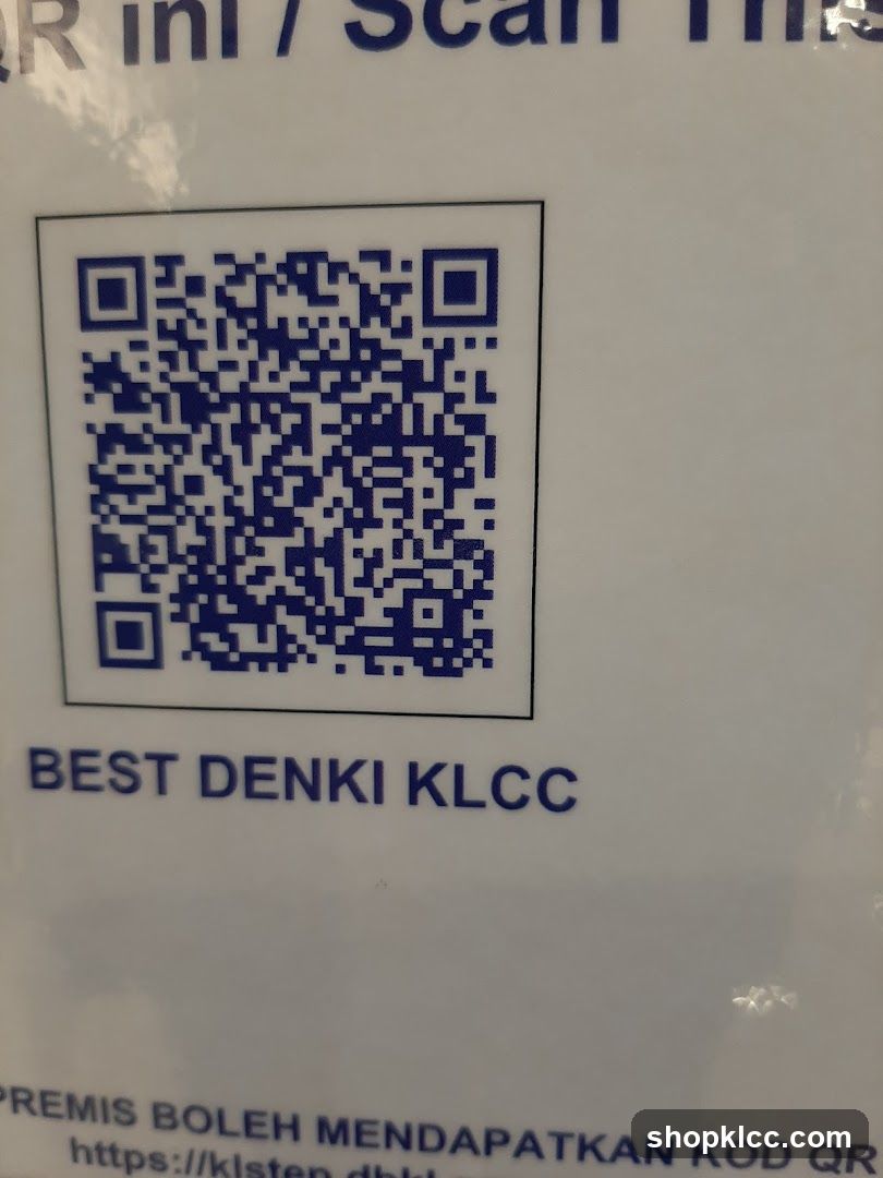 QR Code for Best Denki KLCC