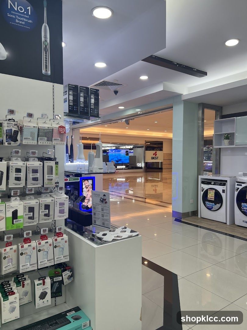 Electronics Store Interior