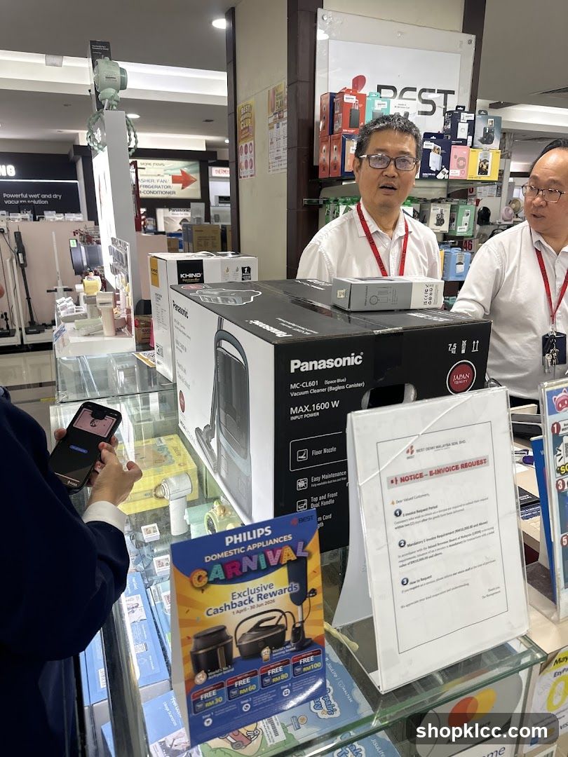 Electronics Store Display