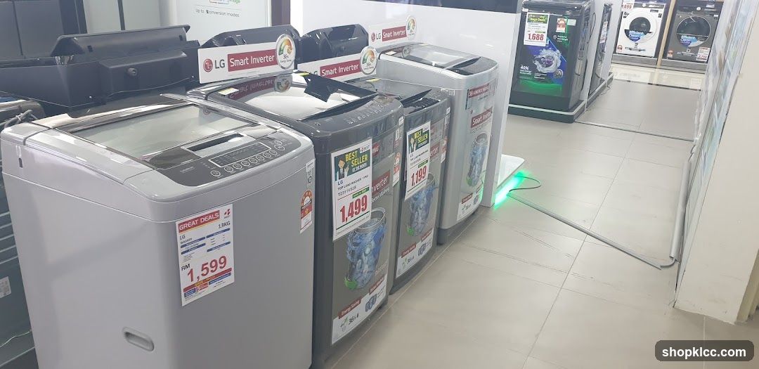 Washing Machines on Display