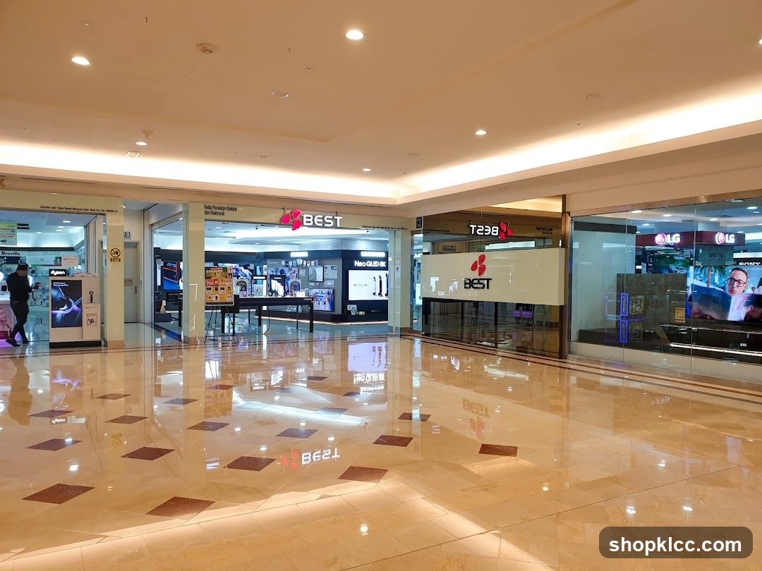 Electronics Store Interior