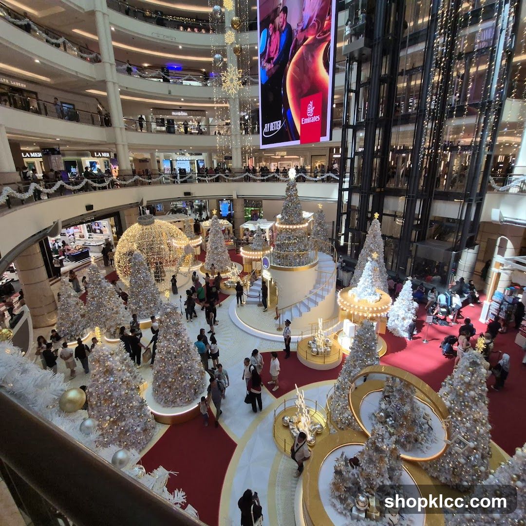 Christmas Decorations in a Mall