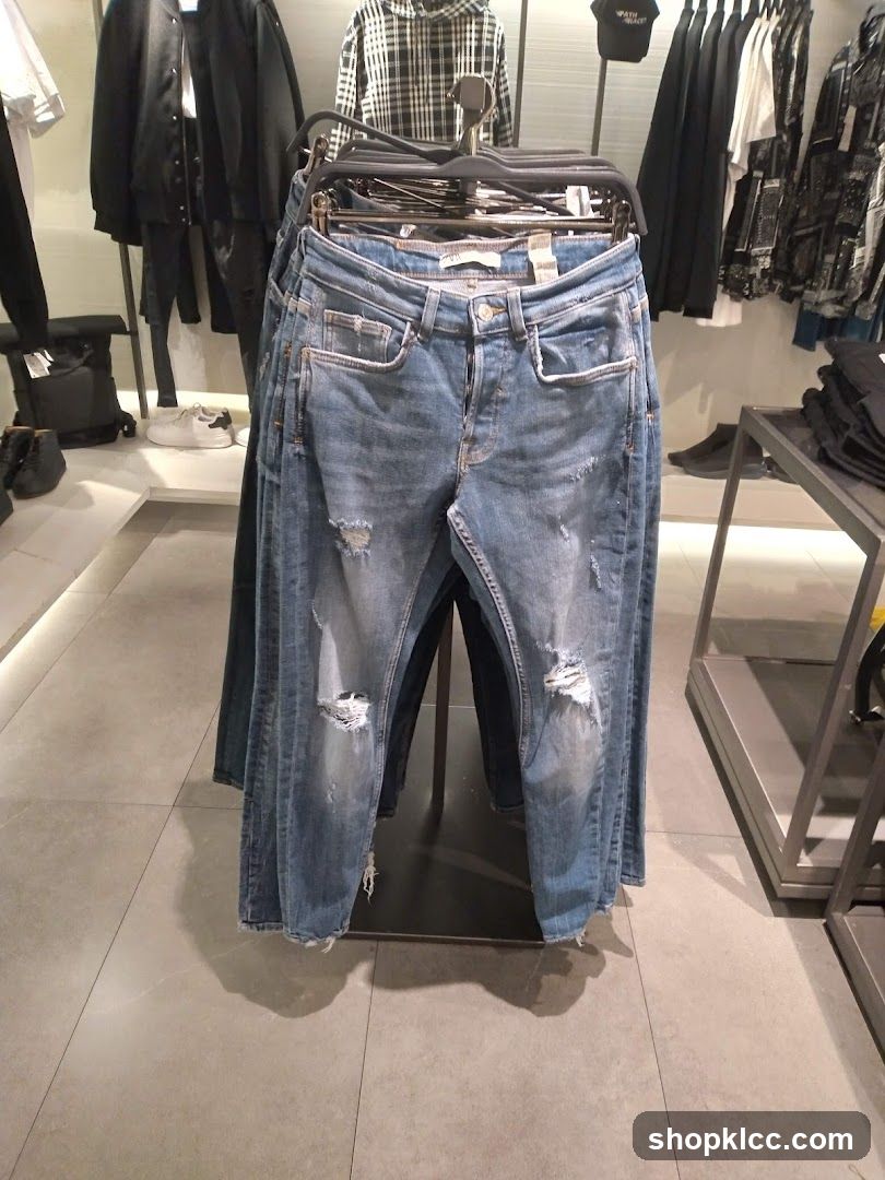 Ripped Jeans Display