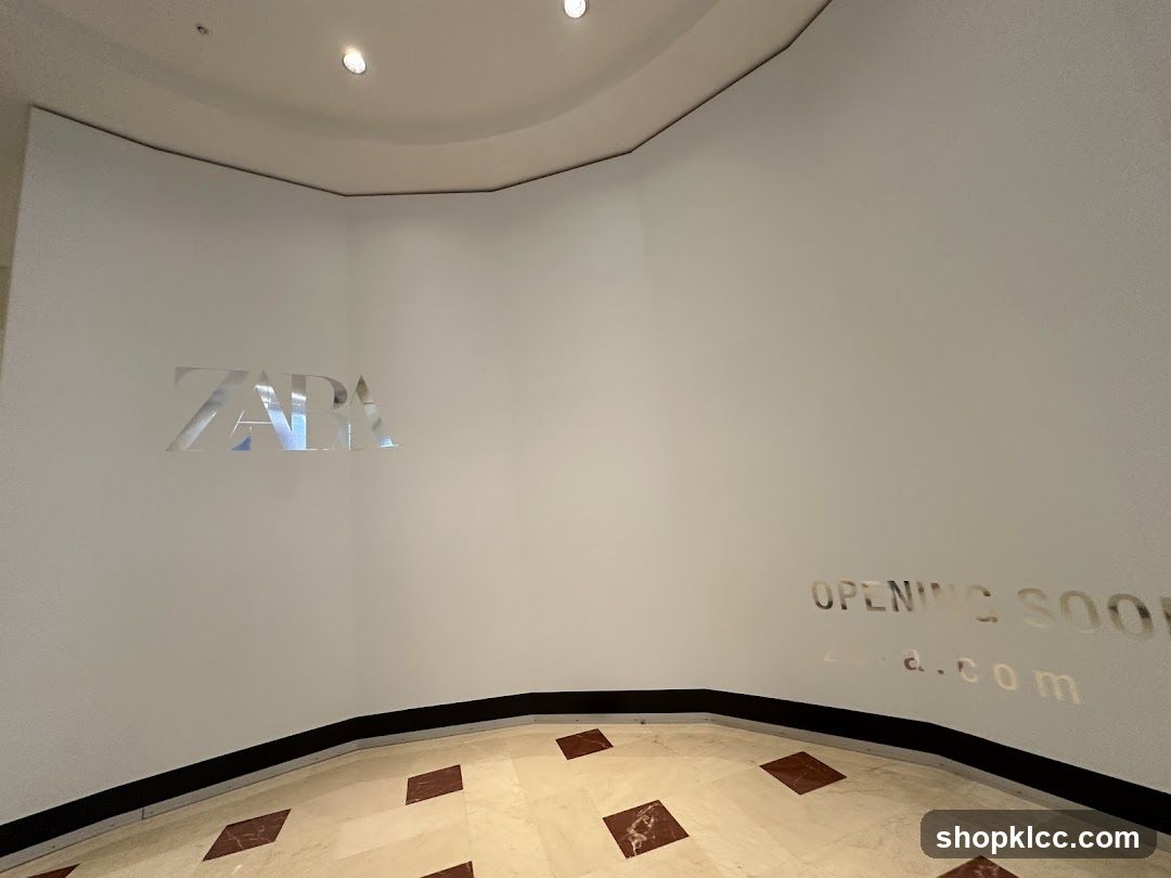 Zara Opening Soon