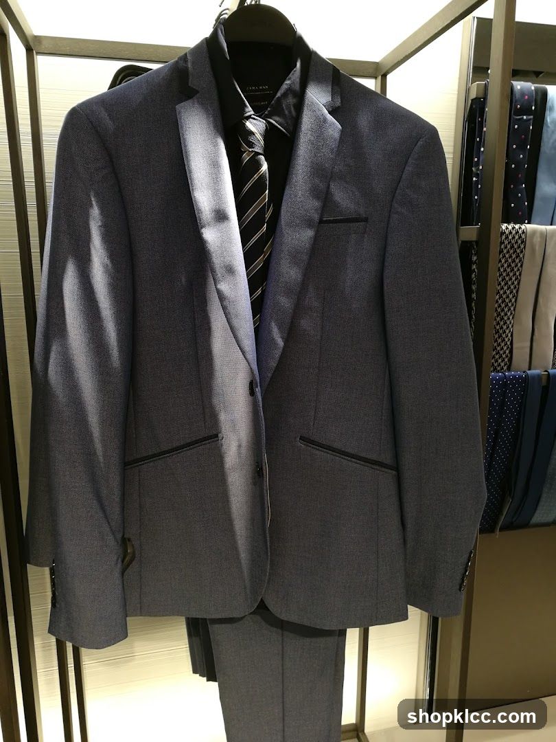 Men's Suit Display