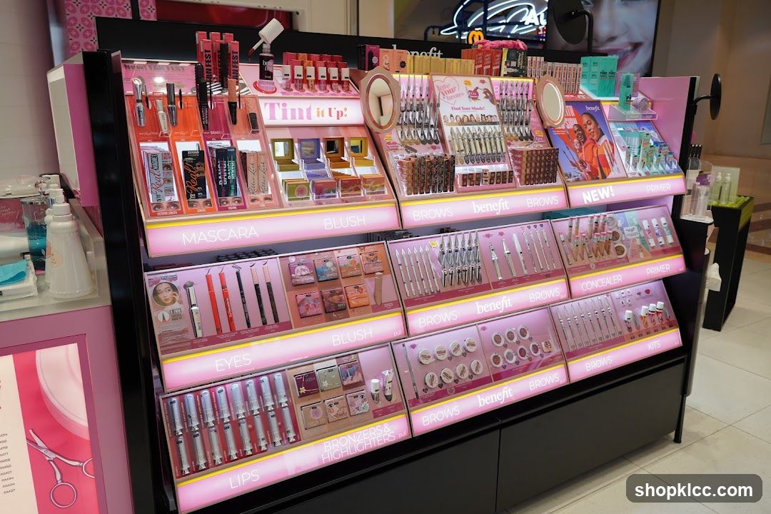 Benefit Cosmetics Display