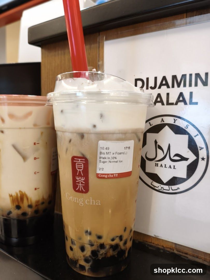 Gong Cha Bubble Tea